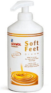 GEHWOL FUSSKRAFT Soft feet krem do stóp z kwasem hialuronowym 125 ml, 500ml