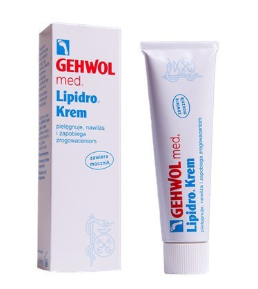 GEHWOL med Lipidro Creme Krem silnie nawilżający do suchych i wrażliwych stóp 75ml,125ml,500ml