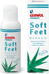 Gehwol Fusskraft Soft Feet Schaum Pianka z Aloesem do Stóp 125 ml