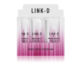 LINK-D – JEDNORAZOWY SYSTEM REGENERACJI WŁOSÓW 2×5 ML + 1×15 ML