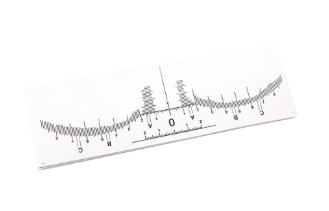 SAMOPRZYLEPNA MIARKA DO BRWI - 10 SZT.