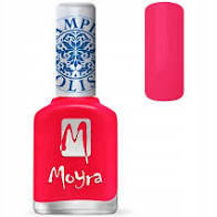 MOYRA LAKIER DO STEMPLI 20 NEON PINK 12 ML