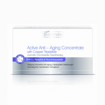 AKTYWNY KONCENTRAT ANTI-AGING Z TRIPEPTYDEM MIEDZIOWYM 10x3ml