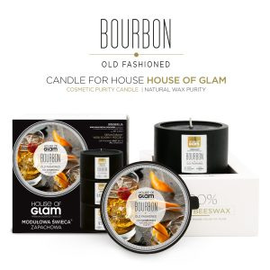 Naturalna świeca zapachowa “Bourbon Old Fashioned”