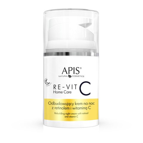 Re-Vit C Odbudowujący krem na noc z retinolem i witaminą C 50ml Dbaj o kondycję skóry także w nocy.