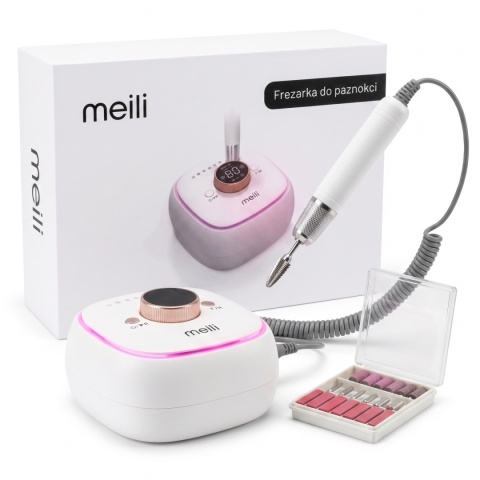 meili Bezprzewodowa Frezarka do Paznokci S501 Pro 85 W