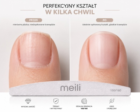 meili Pilnik Zebra Łódka 100/180 – 20 szt.